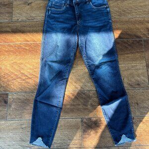 Kut From The Kloth Hi Rise Ankle Skinny Jeans 8